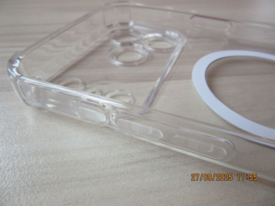 Apple iPhone 17 /Pro/Max/Air/ Удароустойчив MagSafe силиконов кейс