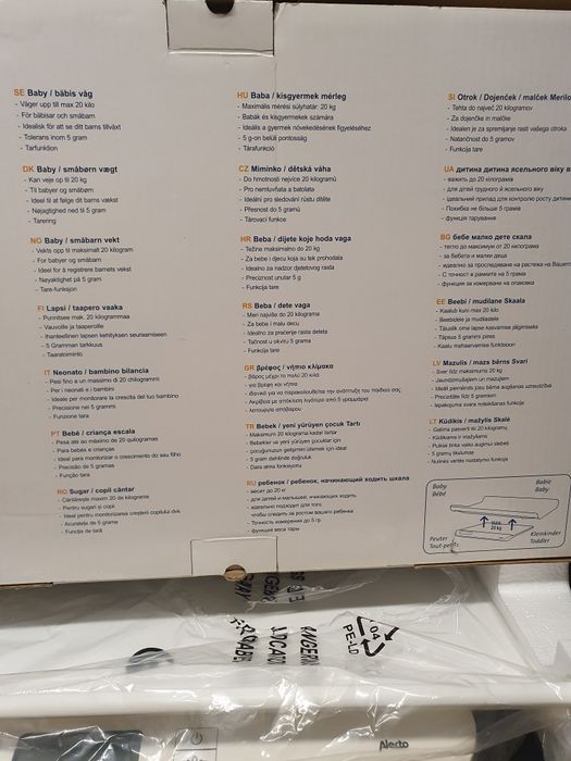 Cantar digital bebelusi Alecto BC-10