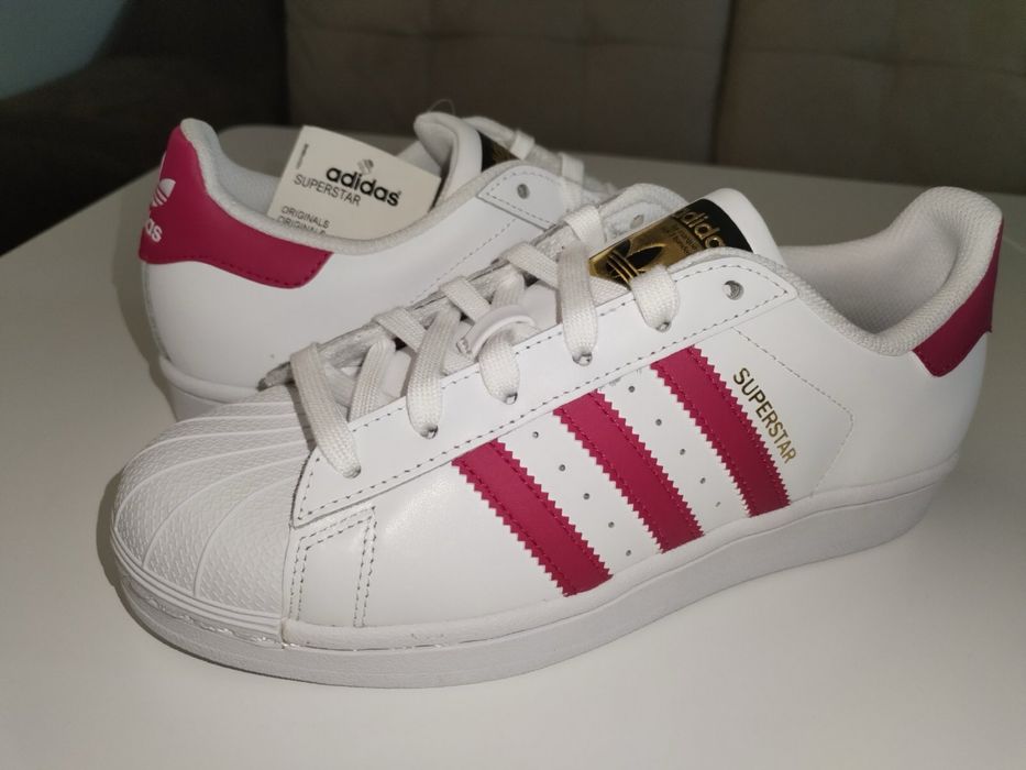 Adidas Superstar-ест. кожа-нови-номер 37 1/3
