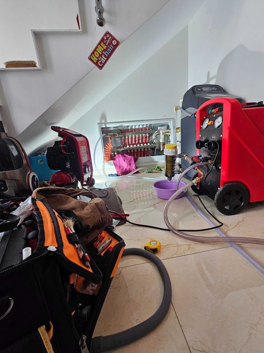 Aerisire /Echilibrare/Spalare instalatii incalzire in pardosela