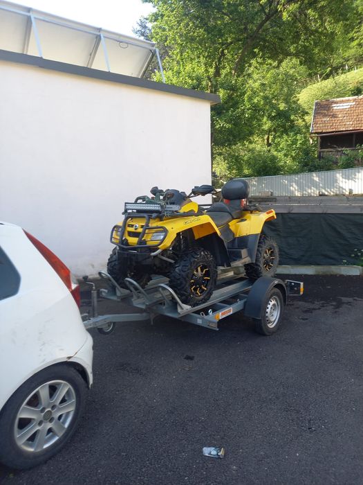 Remorca de inchiriat moto 3 locuri ATV si transport