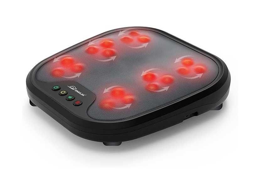 Ел. масажор за крака и гръб 2в1 SNAILAX SL-593  с вибрация и топлина