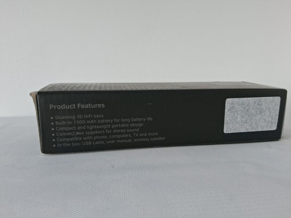 Mini boxa bluetooth cu FM radio,mp3 player usb, micro sd