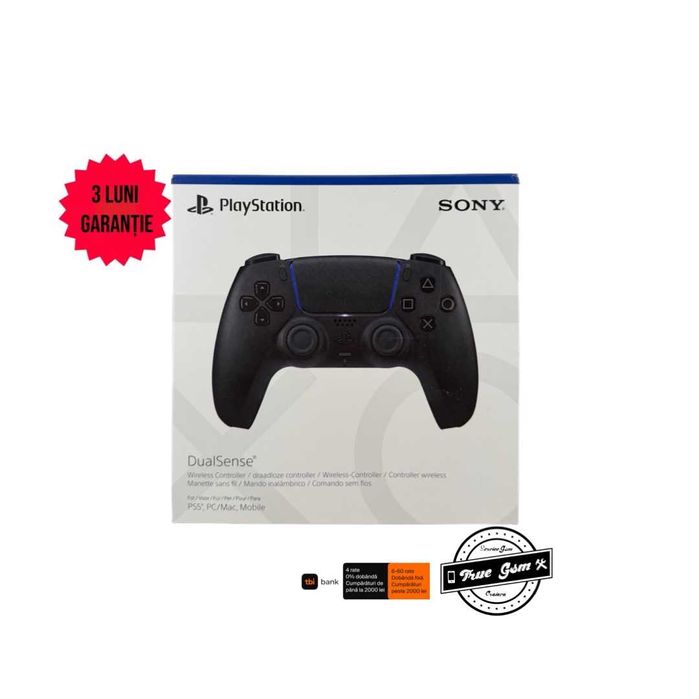 Controller Wireless PlayStation 5 DualSense V2 Midnight Black | TrueGSM