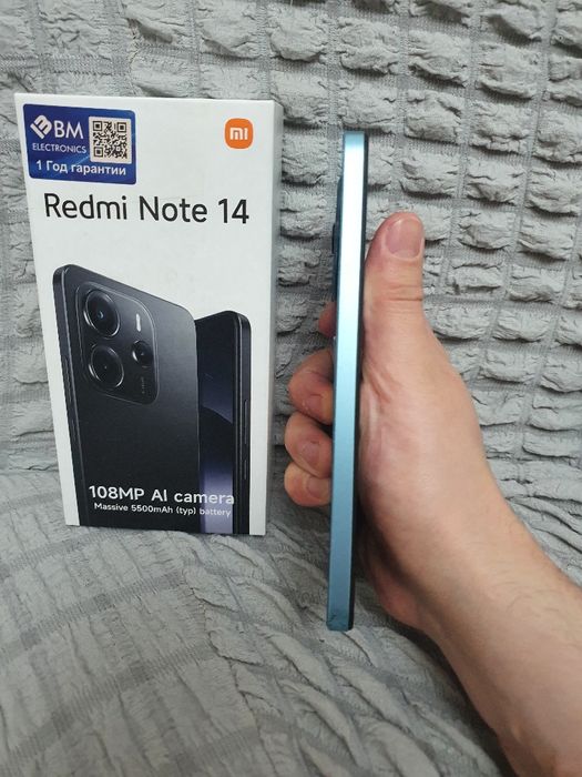 Srochna sotiladi Xiaomi Redmi Note 14 8+8/128Gb Original yengi madel
