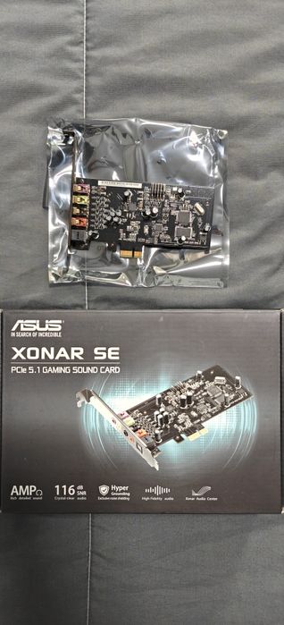 Гейминг саундкарта ASUS XONAR SE