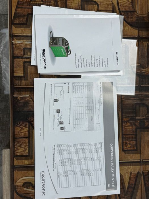 Заваръчен апарат ЦО. migatronic rallymig 161i