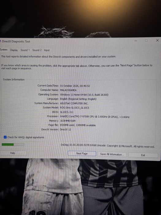 Pc i7-9700k 2060 8gb 2t ssd