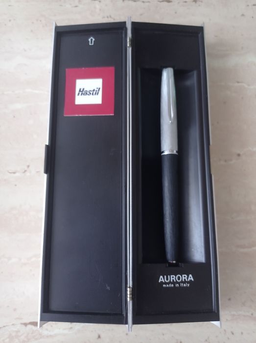 Stilou Aurora Hastil – Colecție, Peniță Aur 14K, Pachet Complet MOMA Design