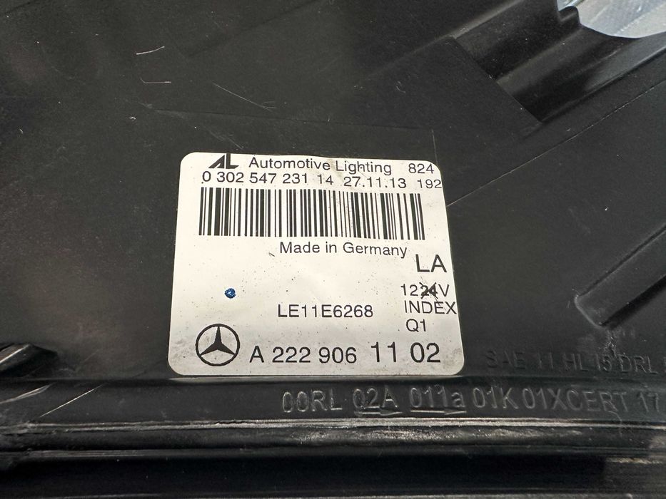 Фар фарове ляв Mercedes S W222 USA Мерцедес 222 Американски