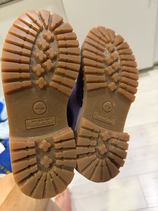 Оригинални детски боти Timberland номер 32 с подарък кецове номер 31