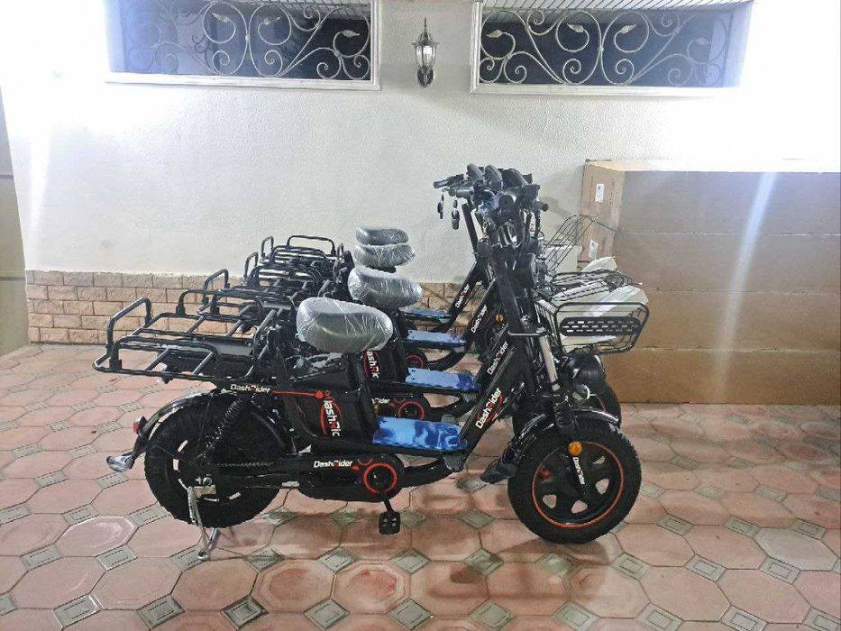 E-bike Dash Rider skuterlari muddatli to'lovga
