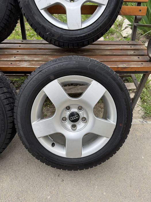 Диски + резина r16 5*112 Audi VW