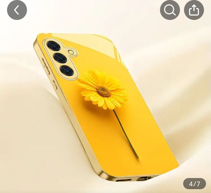 Нов премиум стил калъф за телефон с лесен дизайн на слънчева усмивка с