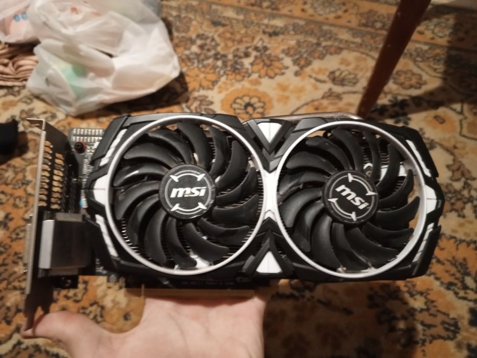 Видеокарта  MSI RX 580 8Gb