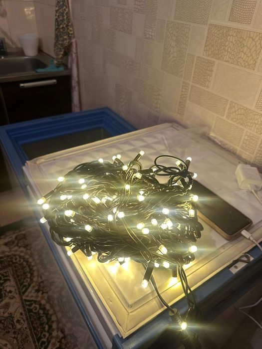 Роса, цвет свечения тёплый, 30м