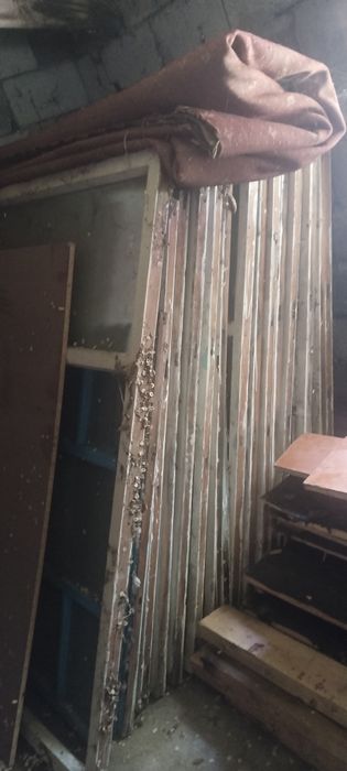 Б/у двери, окна со стеклами