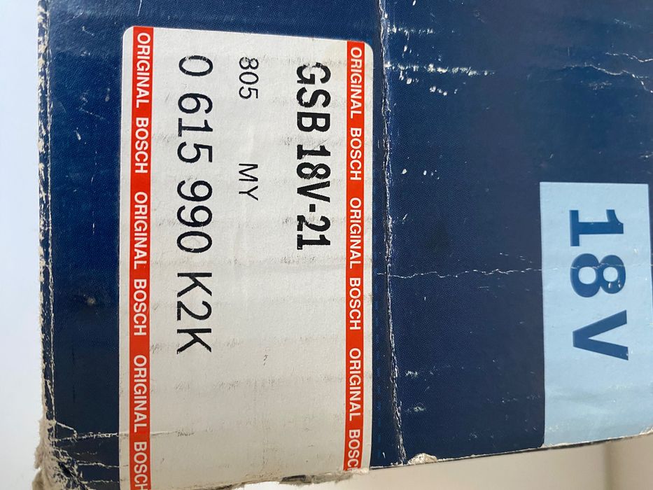 Винтоверт Bosch GSB 18V-21