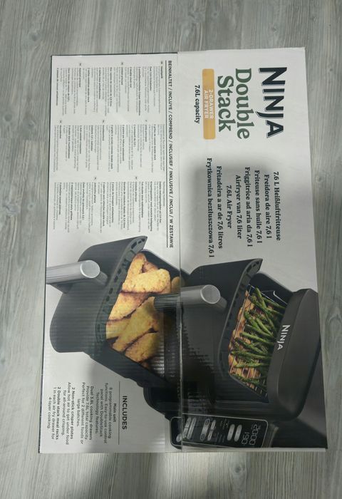 Vand airfryer ninja double stack 7.6