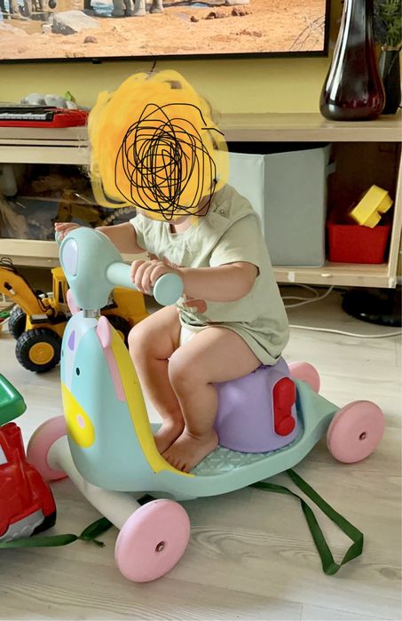 Bicicleta fara pedale SKIP HOP Unicorn