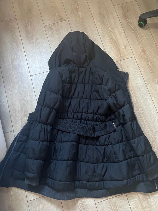 Черно дълго яке Bratan s