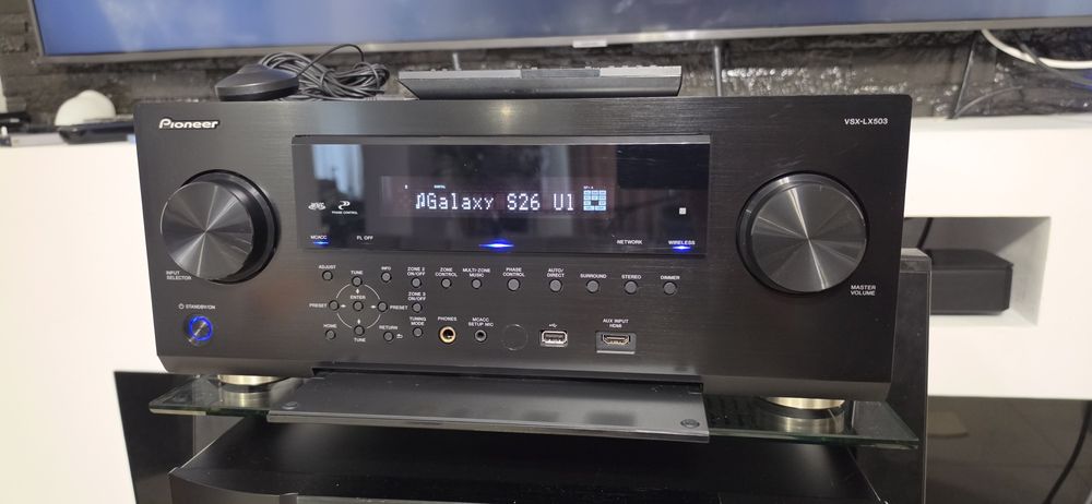 Receiver 9.2 Pioneer VSX-LX503 Dolby Atmos Bluetooth Wifi Chromecast Tidal