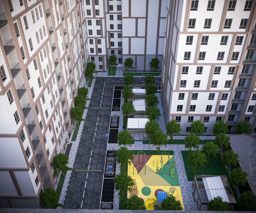 1-комнатная квартира 30–47 м² под ключ — рассрочка или скидка 20%