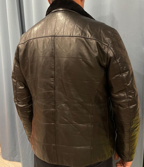 Продам мужскую дубленку, зима