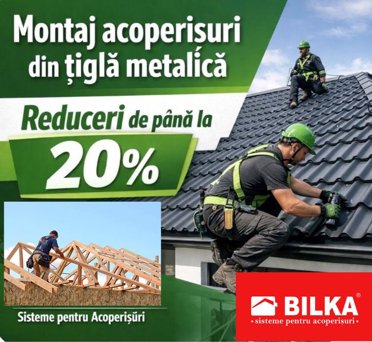 Acoperisurii Bilka Reparatii Mansardari Dulgherie Vopsim Tabla Izolați