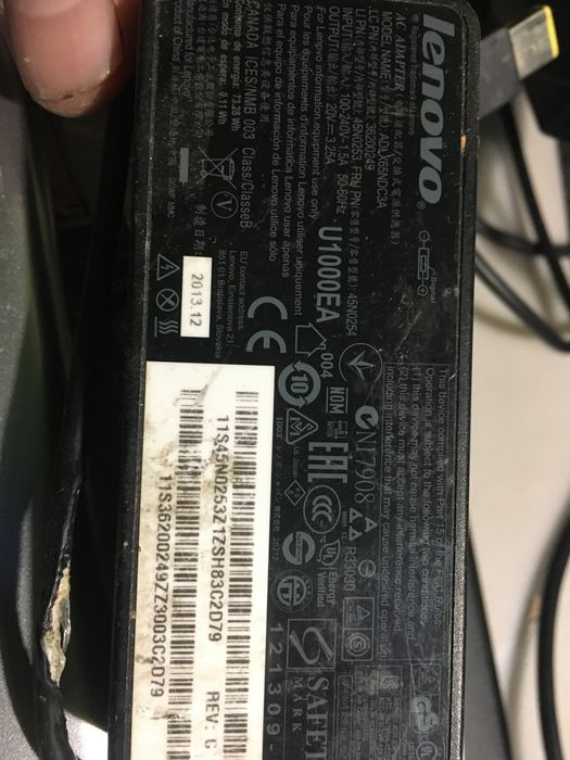 Блок питания от ноутбука