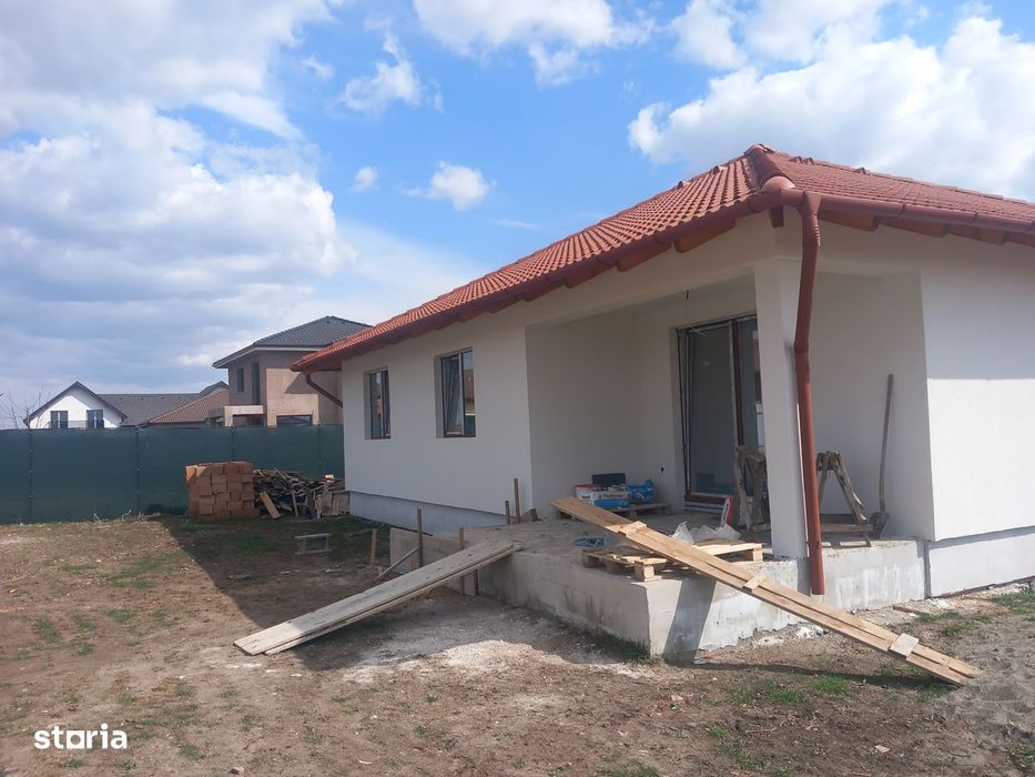 Casa pe un singur nivel, 134 mp,teren 500 mp,Nazna Sancraiul de Mureș