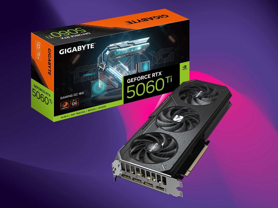 Видеокарта GIGABYTE GeForce RTX 5060 Ti -16gb GAMING OC
