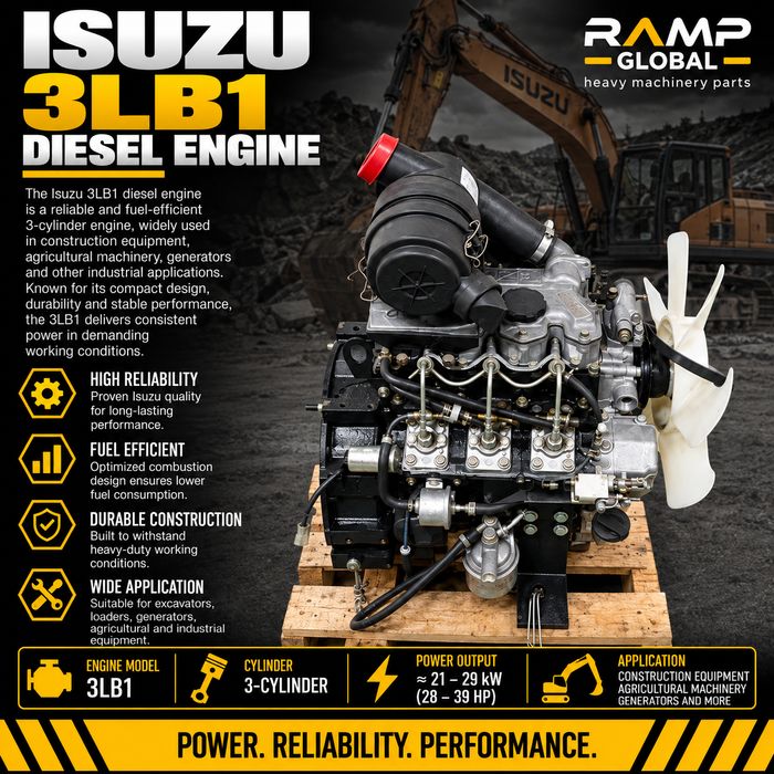 Двигатель Isuzu 3LB1