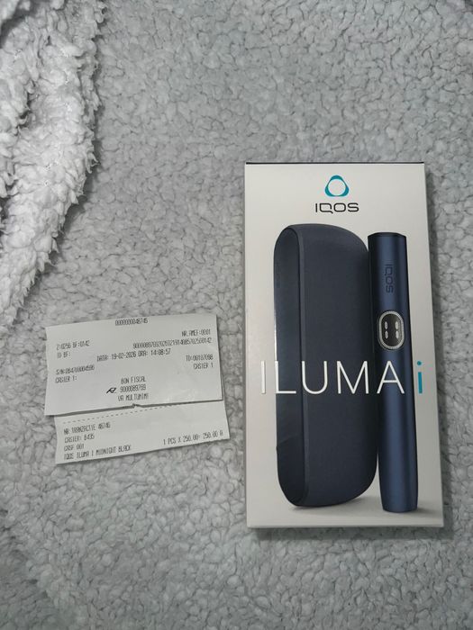 IQOS Iluma i MidnightBlack sigilat garantie