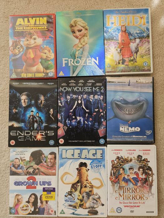 Оригинални DVD на Английски език от лична колекция