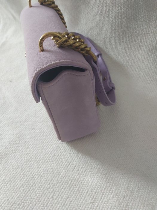 Чанта Pinko Cupido велур