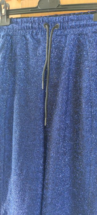 Pantaloni cu sclipici Bershka Noi cu eticheta S