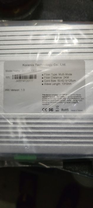 Mediaconvertor ethernet la fibra optica Jetcon