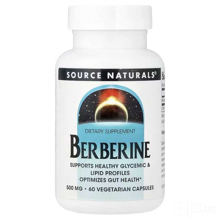 Source Naturals Берберин Berberine Berberin Берберин