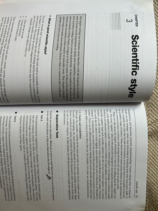 Academic writing for international students of science