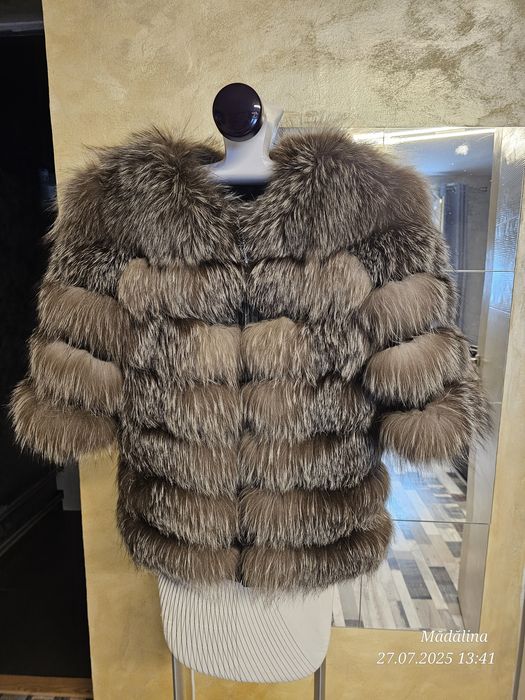 Vând haina blana naturala 6 in 1