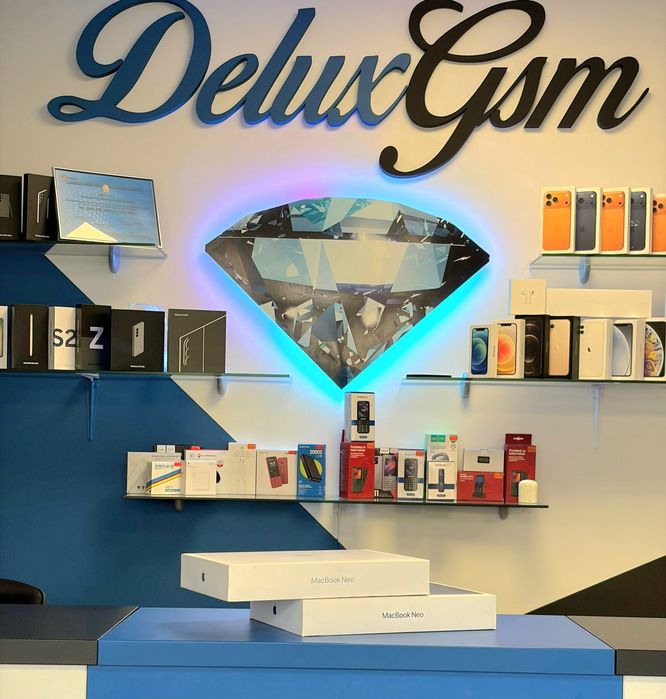 MacBook NEO / 8/256 GB / 13" / sigilat / Indigo/Silver / DeluxGSM