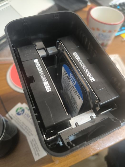 NAS D-Link DNS-320L + 2x500GB WD Blue – мрежово хранилище (2 Bay)