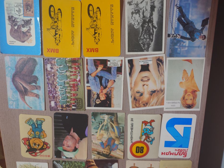 Стари календарчета - 44 броя.