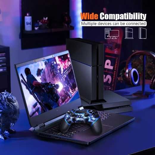 Controller Wireless Gaming Playstation PS4 - PS4 PRO - PS4 Slim si PC