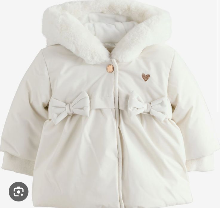 Бебешко зимно яке Next за момиче 62 см