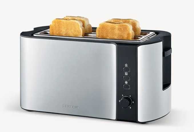 Тостер Severin AT 2590 1400W Сребрист
