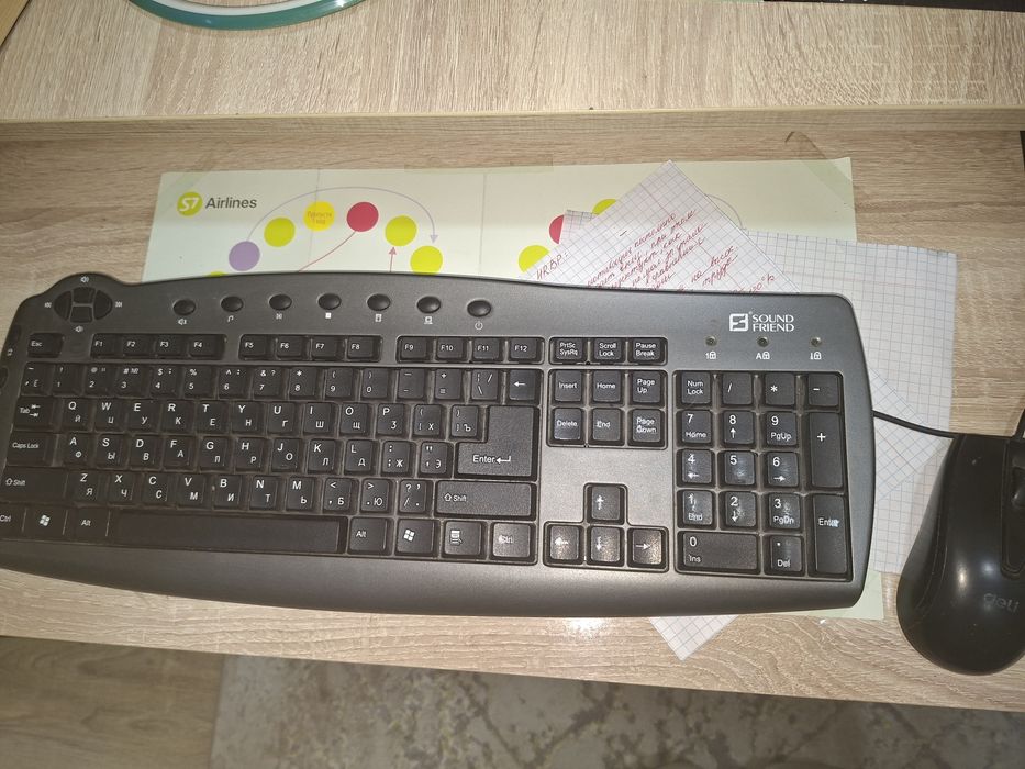 Полный комплект ПК: Системный блок, Монитор LG 19", клавиатура и мышь