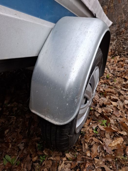 Немско ремарке Stema с брезент