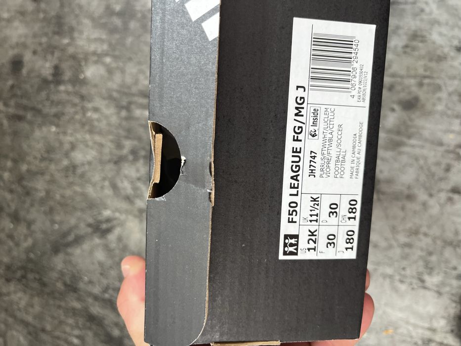 Adidas f50 детски футболни обувки 30 номер